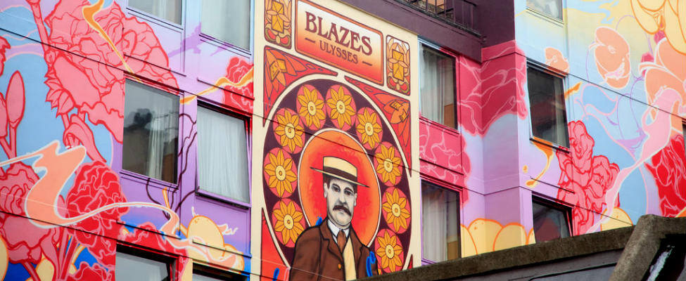 Stedentrip Dublin: Temple Bar street art | Mooistestedentrips.nl