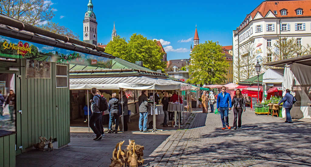 Viktualienmarkt, foto Werner Boehm | Mooistestedentrips.nl